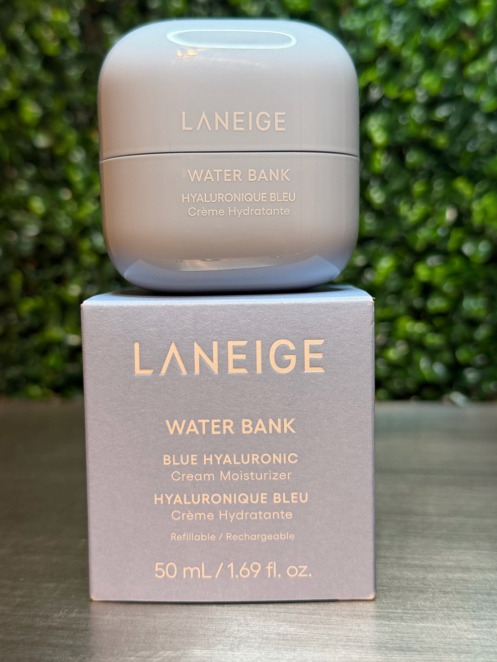 LANEIGE Water Bank Blue Hyaluronic Cream Moisturizer for Moisture Barrier Repair